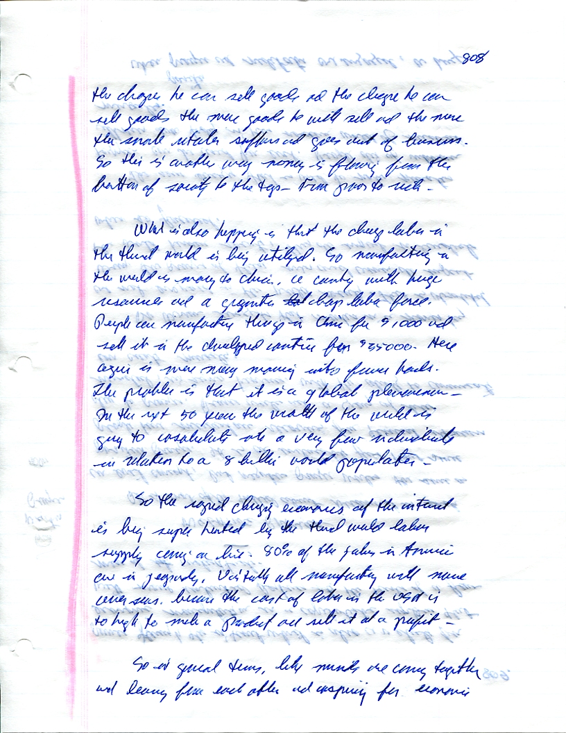 Dr John WorldPeace 2008 Prison Journal